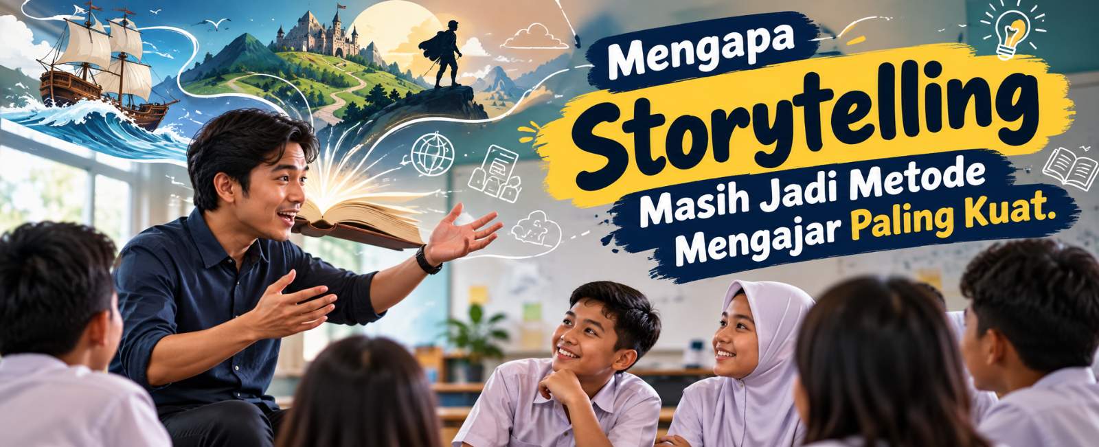Mengapa Storytelling Masih Jadi Metode Mengajar Paling Kuat