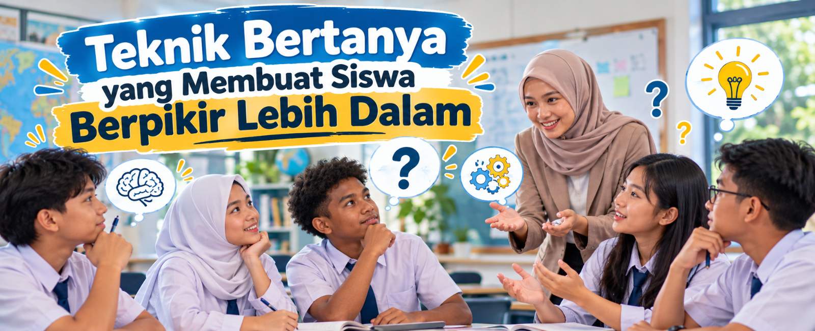 Teknik Bertanya yang Membuat Siswa Berpikir Lebih Dalam