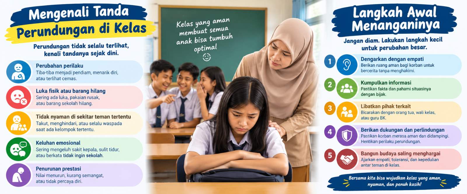 Mengenali Tanda Perundungan di Kelas dan Langkah Awal Menanganinya